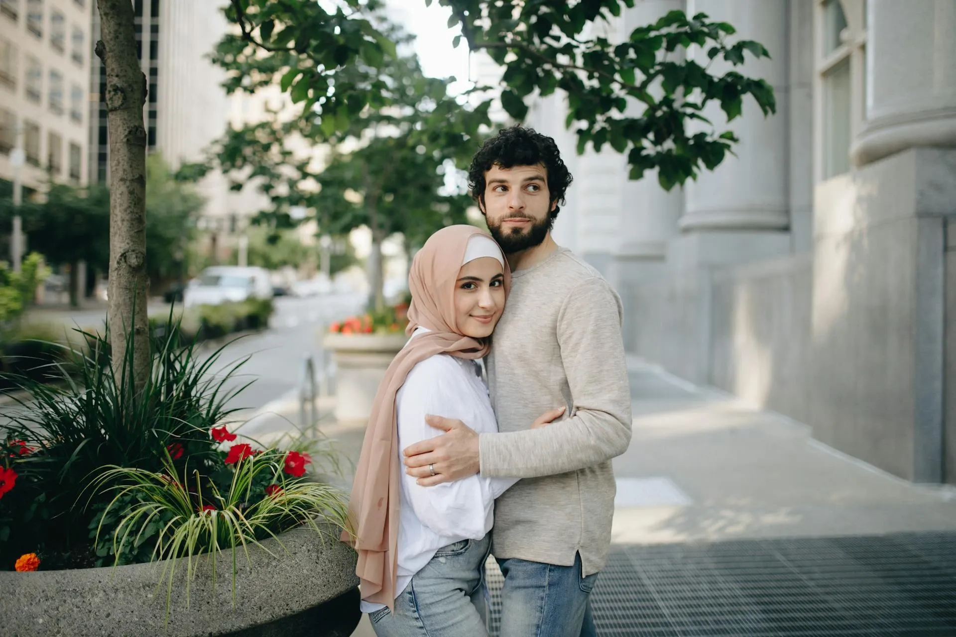 Couple musulman marié