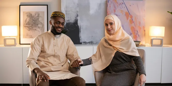 Femme musulmane seule